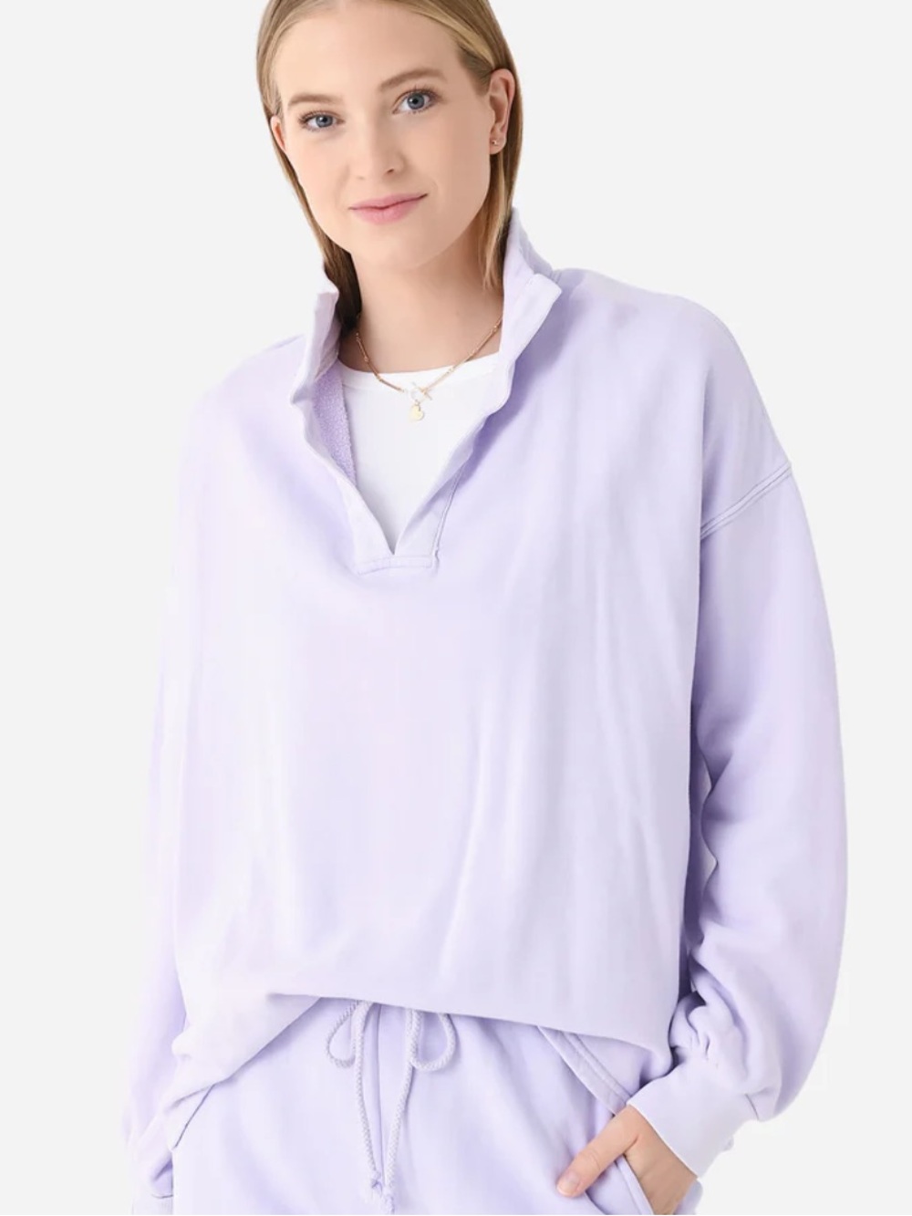 Xirena Reid Sweatshirt XS Lilac